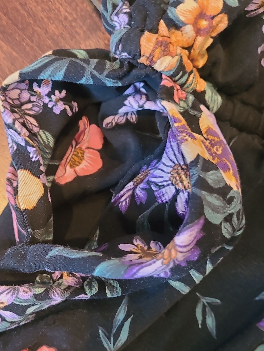 Torrid Black Floral Tie Maxi Dress Size 1 (1X) - Picture 11 of 14